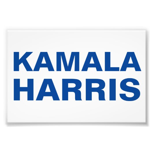 Kamala Harris () Poster (Voorkant)