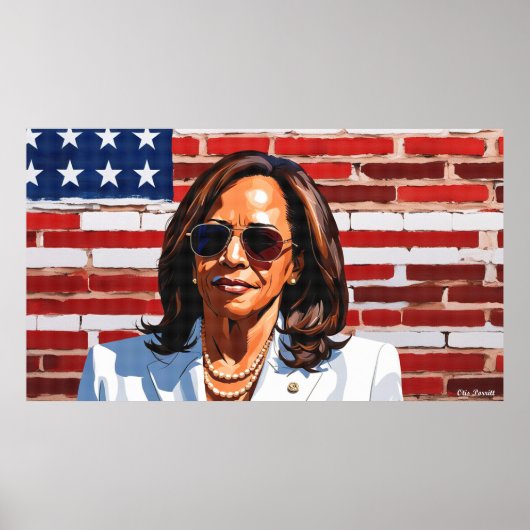 KAMALA HARRIS POSTER (Voorkant)