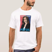 Kamala Harris "POTUS" T-shirt (Voorkant)