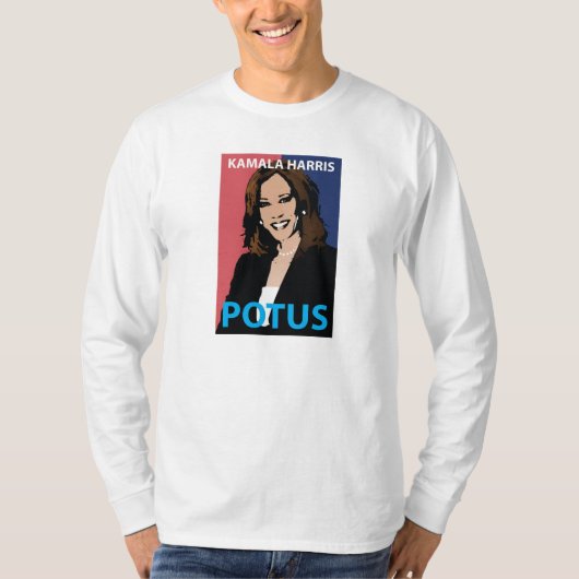Kamala Harris "Potus" T-shirt (Voorkant)