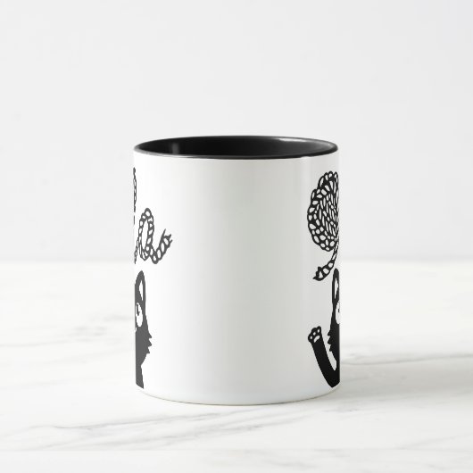 Kamala Harris President 2024 Comma La Cat and Yarn Mok (Midden)