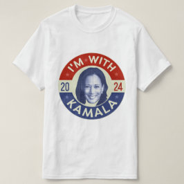 Kamala Harris President 2024 Democraat Foto Retro T-shirt