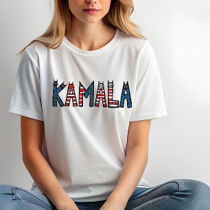 Kamala Harris President 2024 Grote Maat T-shirt