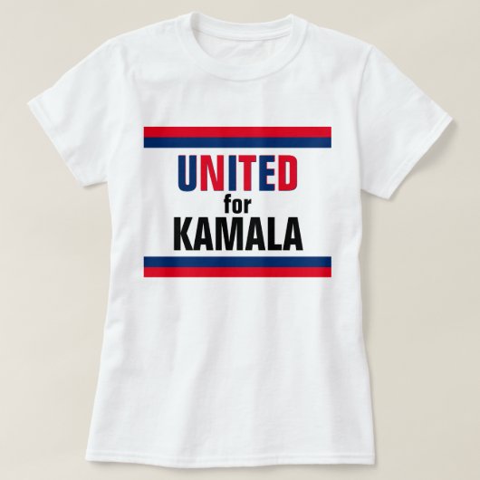 Kamala Harris President 2024 T-shirt (Design voorkant)