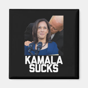 Kamala Harris President 2024 Trump Hallow Magneet