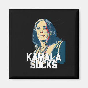 Kamala Harris President 2024 Trump Hallow Magneet