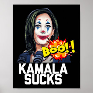 Kamala Harris President 2024 Trump Hallow Poster