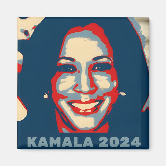 Kamala Harris President 2024 Verkiezingen VS Magneet (Voorkant)