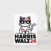 Kamala Harris President Comma La Ameri Kaart (Voorkant)