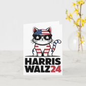 Kamala Harris President Comma La Ameri Kaart (Gele Bloem)