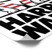 Kamala Harris President Comma La Ameri Poster (Hoek)