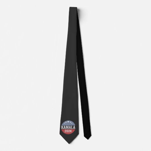 Kamala Harris President Democraat Verkiezingscadea Stropdas (Voorkant)