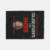 Kamala Harris President Kamala Verkiezingen Fleece Deken (Voorkant (Horizontaal))