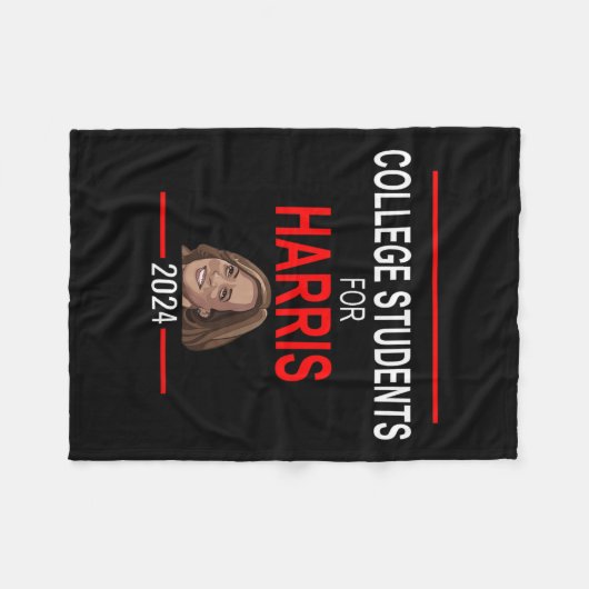 Kamala Harris President Kamala Verkiezingen Fleece Deken (Voorkant (Horizontaal))