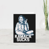 Kamala Harris President Verkiezing Trump Halloween Kaart (Voorkant)