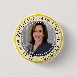 Kamala Harris Presidentiële Pin Ronde Button 3,2 Cm