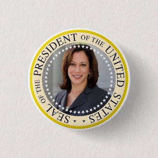 Kamala Harris Presidentiële Pin Ronde Button 3,2 Cm