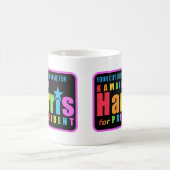 Kamala Harris Pride 2024 Chic politieke campagne Koffiemok (Center)