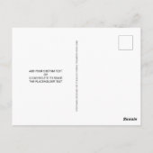 Kamala Harris Pride 2024 Democracy Watch Party Briefkaart (Achterkant)