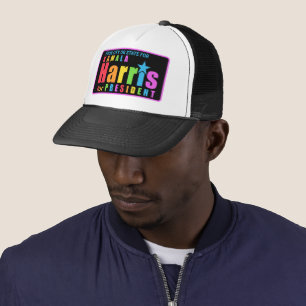 Kamala Harris Pride 2024 Merchandise gepersonalise Trucker Pet