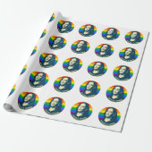 KAMALA HARRIS PRIDE BADGE CADEAUPAPIER (Uitgerold)