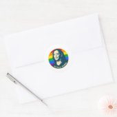 KAMALA HARRIS PRIDE BADGE RONDE STICKER (Envelop)