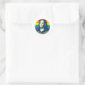 KAMALA HARRIS PRIDE BADGE RONDE STICKER (Tas)