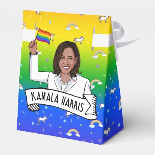 Kamala Harris Pride Bedankdoosjes (Achterkant)