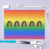 Kamala Harris Pride Holiday Tissuepapier (Craft)