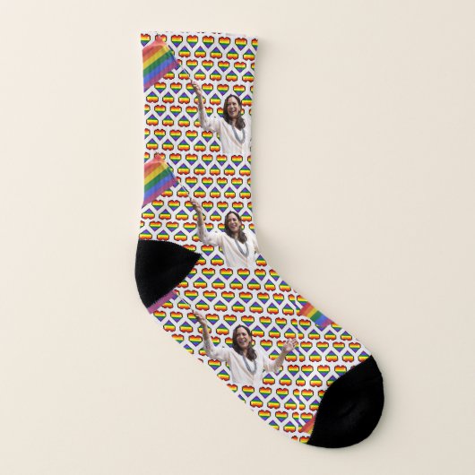 Kamala Harris Pride Socks Sokken (Links binnenkant)