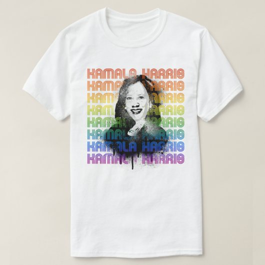 Kamala Harris Pride T-shirt (Design voorkant)