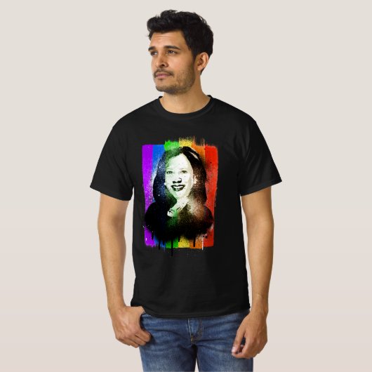 Kamala Harris Pride T-shirt (Voorkant volledig)