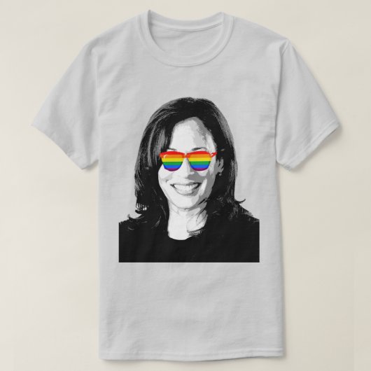 Kamala Harris Pride T-shirt (Design voorkant)