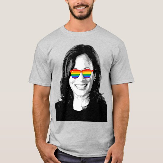 Kamala Harris Pride T-shirt (Voorkant)