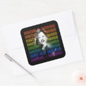 Kamala Harris Pride Vierkante Sticker (Envelop)