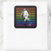 Kamala Harris Pride Vierkante Sticker (Tas)