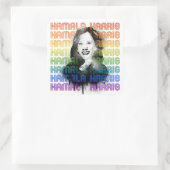 Kamala Harris Pride Vierkante Sticker (Tas)