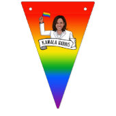 Kamala Harris Pride Vlaggetjes (Derde vlag)