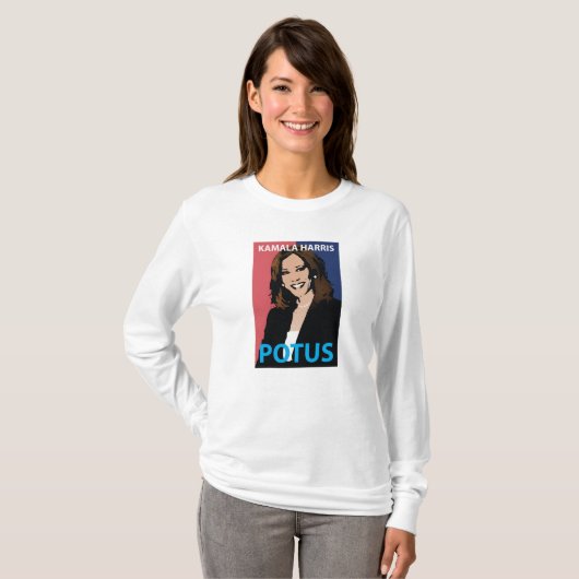 Kamala Harris "PUTUS" T-shirt (Voorkant volledig)