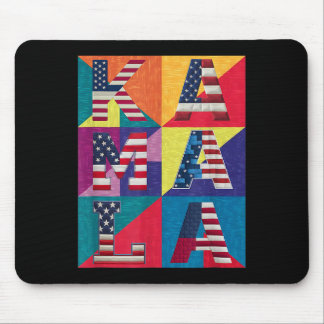 Kamala Harris Quilted Show uw steun voor Harris Muismat