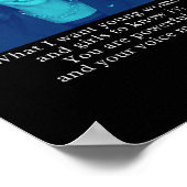 Kamala Harris Quote T-shirt Poster (Hoek)