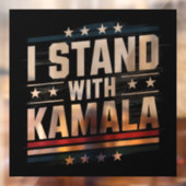 Kamala Harris Raamsticker (Vel 2)