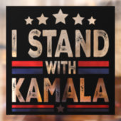 Kamala Harris Raamsticker (Vel 2)