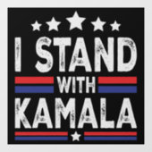 Kamala Harris Raamsticker (Vel)