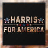 Kamala Harris Raamsticker (Vel 2)