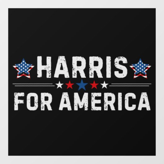 Kamala Harris Raamsticker (Vel)