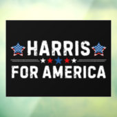 Kamala Harris Raamsticker (Vel 3)