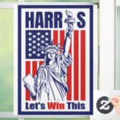 Kamala Harris Raamsticker (Huis)