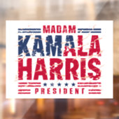 Kamala Harris Raamsticker (Vel 2)