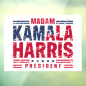 Kamala Harris Raamsticker (Vel 3)